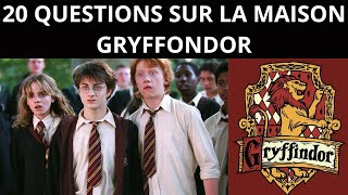 Quiz Gryffondor  Harry potter [upl. by Asirb]