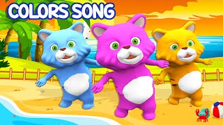 Colors Song For Kids  Nursery Rhymes  Lets Learn The Colors  Kids Songs  WhizKid Wonders [upl. by Suter61]