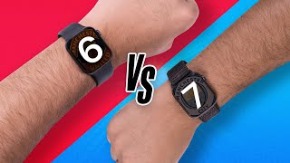 Apple Watch Series 7 vs Apple Watch Series 6 Which Should You Buy Hindi [upl. by Nosnah238]