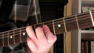 How To Play the Ebm7 Chord On Guitar E flat minor seventh 7th [upl. by Enilamme458]