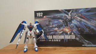 Speed Build  HG 1144 Freedom Fighter Gundam Freedom  Daban Model 192 [upl. by Robbin70]