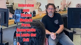 DIE LOCKENPROFIS IM INTERVIEW BEI EINEM MODERN PERM SEMINAR [upl. by Saville]