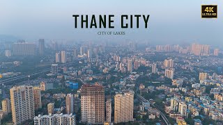 Thane City Aerial View  2024  The City of Lakes  Thane  Mumbai [upl. by Abramo820]