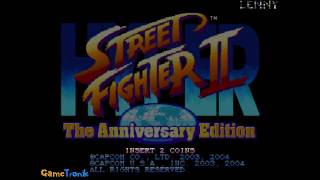 HD GAMETRONIK  HYPER STREET FIGHTER 2  MAME 0141u2 [upl. by Jacquie]