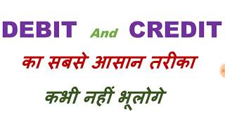 Rules of Debit and Credit in Accounting [upl. by Corella]