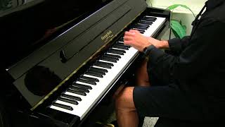 George Steck Pro 45quot Upright Piano Demo Video [upl. by Delastre]