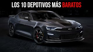 Los 10 autos DEPORTIVOS más BARATOS [upl. by Eahsat836]