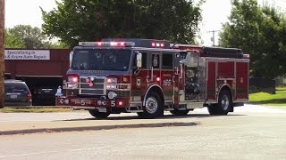 Lewisville Fire Dept NEW Engine 165 Responding [upl. by Ariahay]