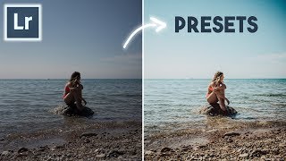 Saving a PRESET in LIGHTROOM  How to make your own presets [upl. by Nivrac]