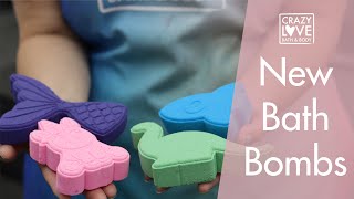 NEW BATH BOMB SHAPES  Using Cada Bath Bomb Molds  Crazy Love Bath and Body [upl. by Gnouh]