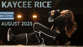 Kaycee Rice  August 2023 Dances [upl. by Kwei]