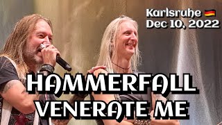 Hammerfall  Venerate Me Knock Out Festival Karlsruhe🇩🇪 December 10 2022 LIVE HDR 4K [upl. by Collimore]