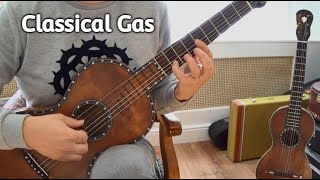 Classical Gas played on a original 19th Century Guitar [upl. by Perot]