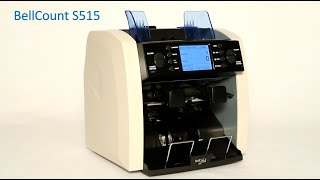 BellCount S515  Banknote Counter [upl. by Sudnor603]