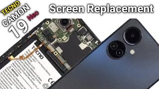 Tecno Camon 19 Neo Screen Replacement  How To Repair LCD Tecno Camon 19 Neo [upl. by Gladine229]