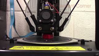 Monoprice mini delta printing a six sided die [upl. by Hniv]