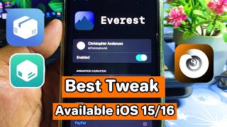 Top Best Tweak available iOS 1516 Jailbroken  Sileo amp Zebra Tweaks [upl. by Atilam]