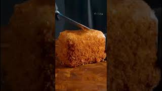 Butterscotch Bliss Classic Butterscotch Cake Elegance shorts mukbang asmr eating asmreating [upl. by Aklim]