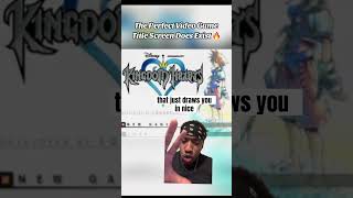 Kingdom Hearts title screen will always be iconic shorts kingdomhearts gaming [upl. by Keven]