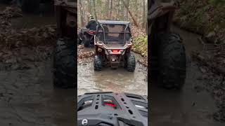 Creek Ride  Ridge Riders TV rzr200 atv mud polaris canam offroad [upl. by Shane]