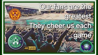 📣  OUR FANS ARE THE GREATEST  Hibess Singing in the Tommy McLean StandMotherwell 🟣🟠 v Hibernian🟢⚪ [upl. by Debi]