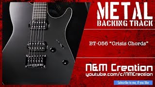 Emotional Modern Metal Backing Track in Dm  BT056 [upl. by Quiteria]