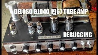 Tube PA to Guitar Amp PART 1 debugging and sound test [upl. by Jumbala526]