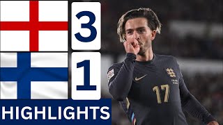 England 31 Finland  highlights amp goals 2024 HD [upl. by Ahsaelat]