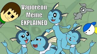 The Vaporeon Meme EXPLAINED Animated  Better Version [upl. by Ivgnout509]