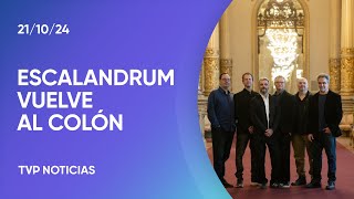 Escalandrum vuelve con Piazzolla al Colón [upl. by Belcher]