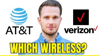 ATampT Wireless VS Verizon Wireless  Which Is Better Coverage Plans amp More [upl. by Aiak]