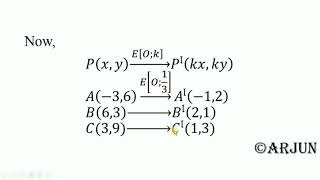 Enlargement centered at origin with scale factor k [upl. by Konstanze682]