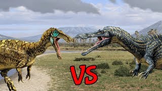 Baryonyx vs Suchomimus  SPORE [upl. by Rahcir]