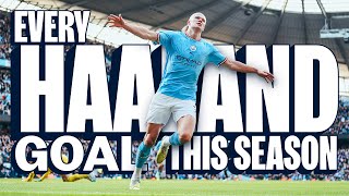 ALL 52 ERLING HAALAND GOALS Man City Season 202223  Every Goal [upl. by Bakerman799]