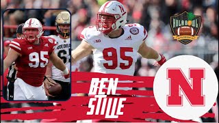 Hula Bowl Spotlight Ben Stille DL Nebraska  2022 NFL Draft Prospect Zoom Interview [upl. by Burkhardt148]