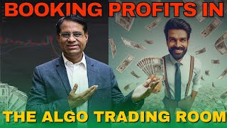 Booking Profits in the Algo Trading Room  Live Trading with Yogeshwar Vashishtha [upl. by Mufinella]