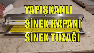 Binlerce Sineği Yakalayan Yapışkanlı Sinek Kapanı Tuzak UV Lambalı Mor ışıklı EFC TIKLA SATIN AL [upl. by Howlond]