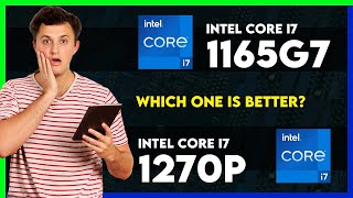 Intel Core i7 1165G7 vs Intel Core i7 1270P Comparison [upl. by Naeerb]