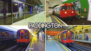 Paddington Station  Elizabeth line  London Underground [upl. by Suoivatra]