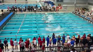 Men’s 50 free Heat 7 Scharff [upl. by Schlenger]