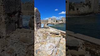 VISIT PELOPONNESE METHONI CASTLE peloponnese greece castle travel ytshorts greek love life [upl. by Idnek]