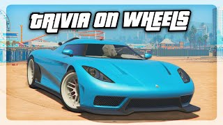 TRIVIA ON WHEELS  A GTA 5 GAMESHOW [upl. by Noraha894]