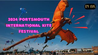 2024 Portsmouth Kite Festival in 8k [upl. by Iztim]