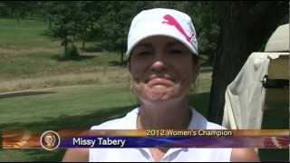 Missy Tabery Birchmont Womens Champion  Lakeland News Sports  July 30 2012 [upl. by Niar]