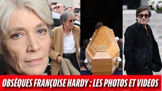 Obsèques de Françoise Hardy  Toutes les photos et vidéo de la cérémonie [upl. by Enerak78]