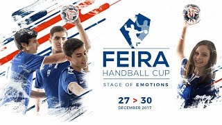 Feira Handball Cup17  FINAIS  30122017 [upl. by Alleciram]