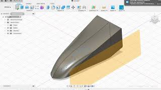 Front aerofoil designs in Fusion 360 [upl. by Adlecirg615]