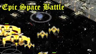 CRAZY SPACE BATTLE Starwars Galactic Battlegrounds Royal Naboo Mission 6 [upl. by Nnylecyoj140]