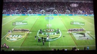 NZ HAKA  NZ amp AUS National Anthem [upl. by Durwood780]