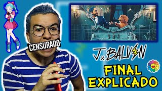 REACCIÓN A J BALVIN  AZUL final explicado [upl. by Euhsoj67]